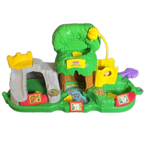 Fisher-Price Other - Fisher Price Little People Animal Sounds Zoo, Playset 2001 Tested WORKS